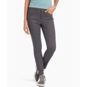 Kuhl Weekendr Tights 6324 Tapered Lightweight Hiking Pants Gray Womens Medium